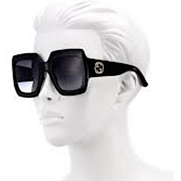 Gucci Oversized Square Sunglasses, 54mm NWT - Picture 2 of 10